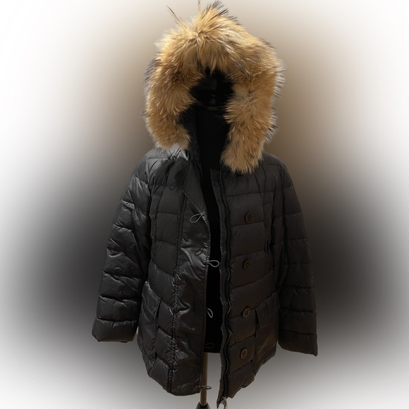 Moncler Parka jacket with fur - Picture 1 of 6